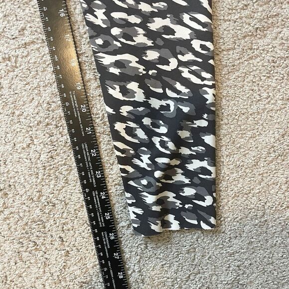 Offline By Arie Leggings Womens Sz Small Black White Athletic Athleisure High - Picture 5 of 9